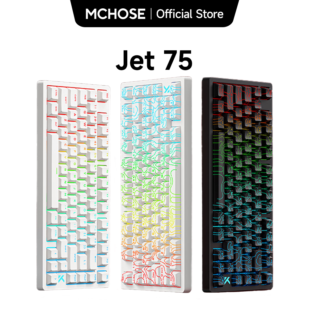 Gaming Keyboard Thocky - MCHOSE Jet 75 Magnetic Switch Gaming