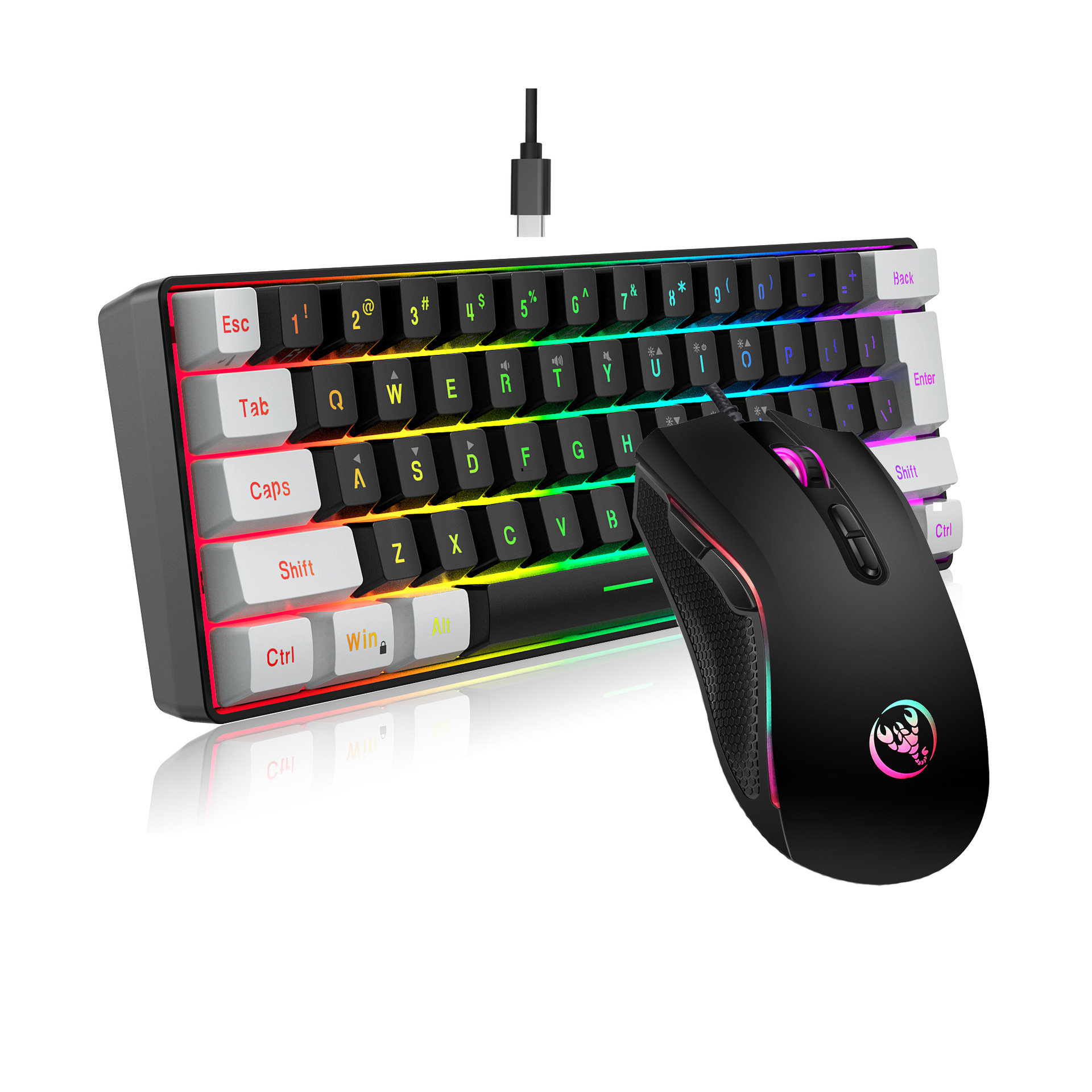 Gaming Keyboard Mouse Combo - Gamer Keyboard Mouse Combos Teclado Gamer