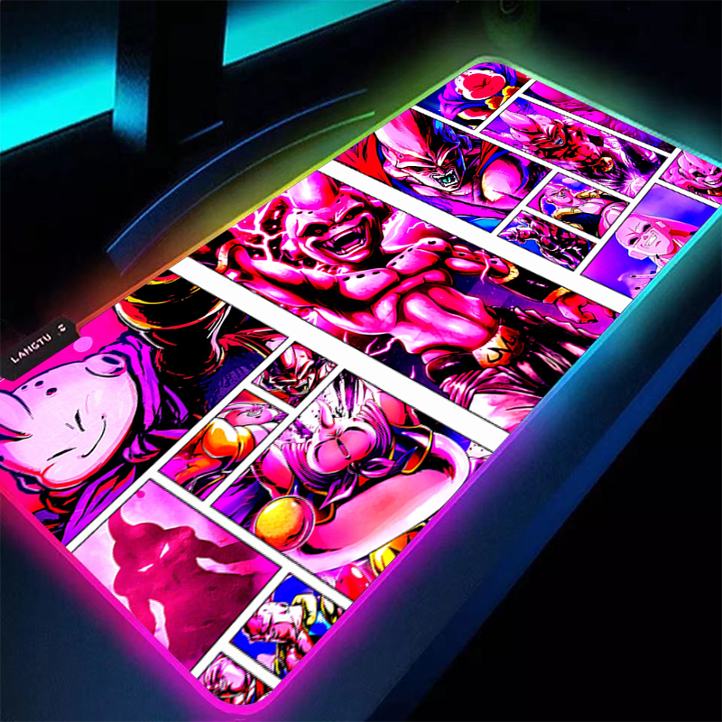 Gaming Keyboard Noise - RGB Mouse Pad 90x40cm DBZ Dragon