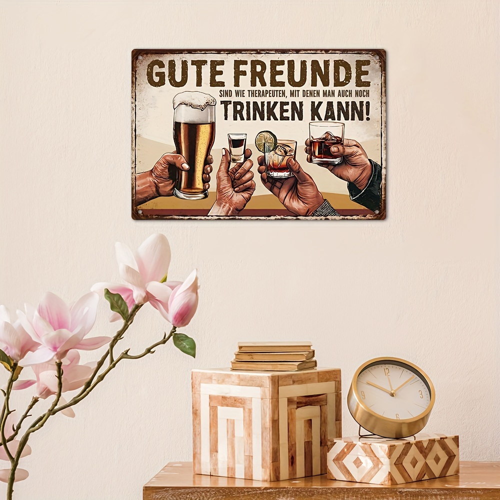 German Vintage Metal Sign, Goo - Brass Weight Plate 리뷰 및 가격