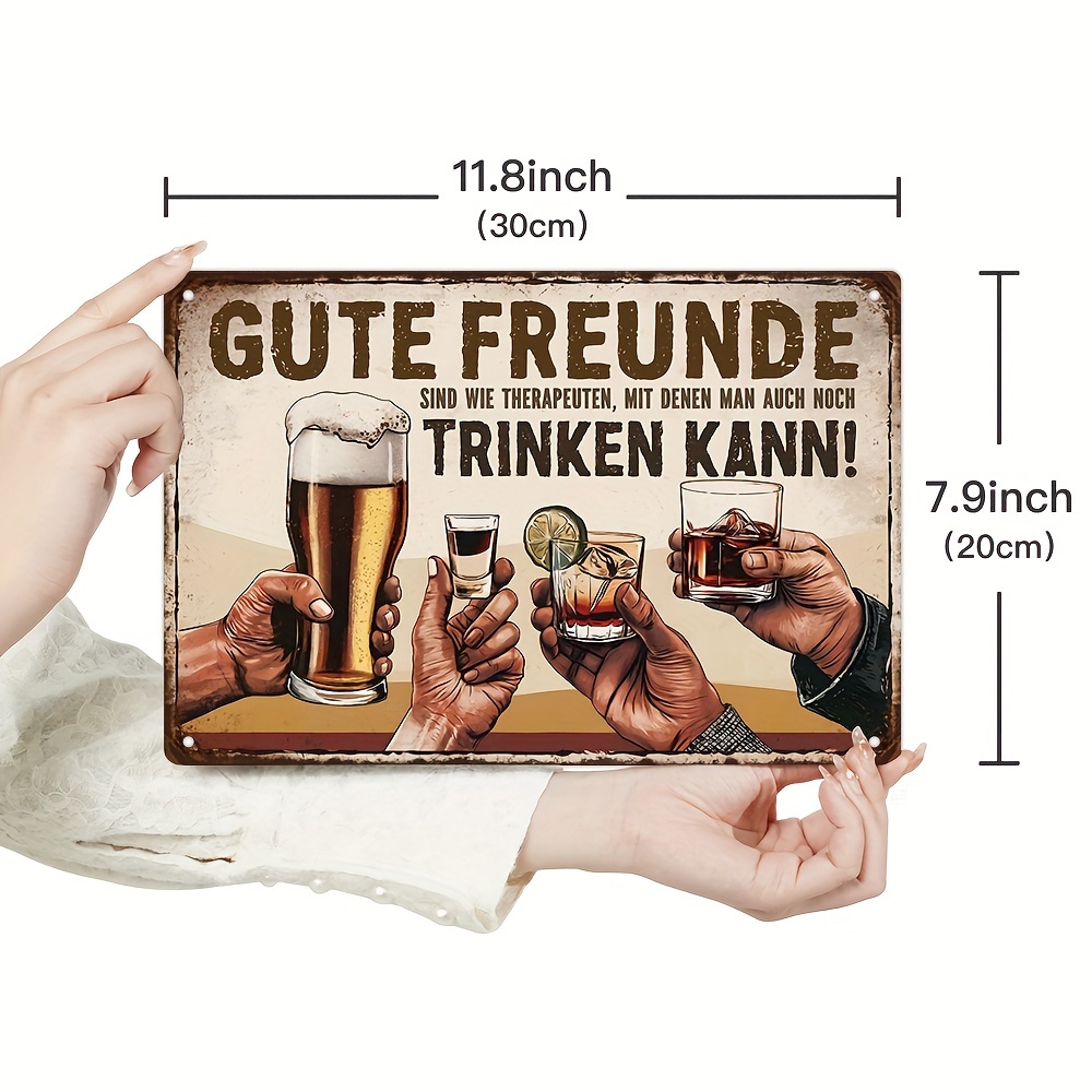 German Vintage Metal Sign, Goo - Brass Weight Plate 리뷰 및 가격