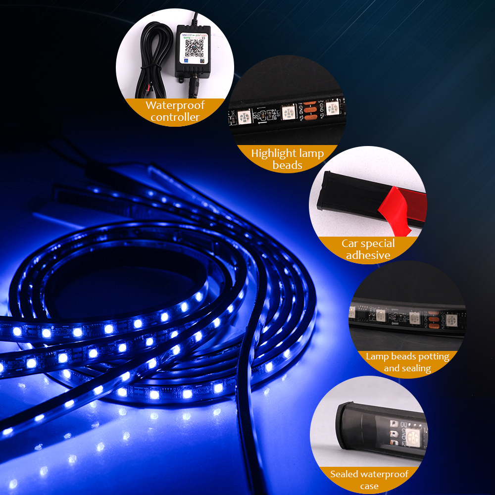 Car Underglow LED Lights Strip - Rgb Underglow Strip 리뷰 및 가격