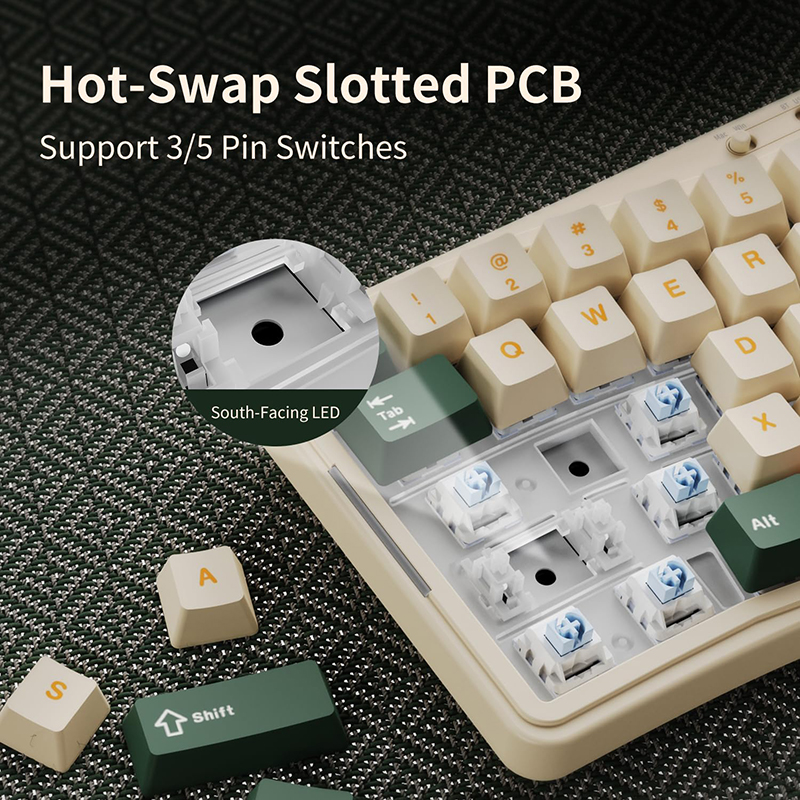 Ajazz AK35I V3/V4 MAX Tri-mode - Gaming Keyboard Thocky 리뷰 및 가격
