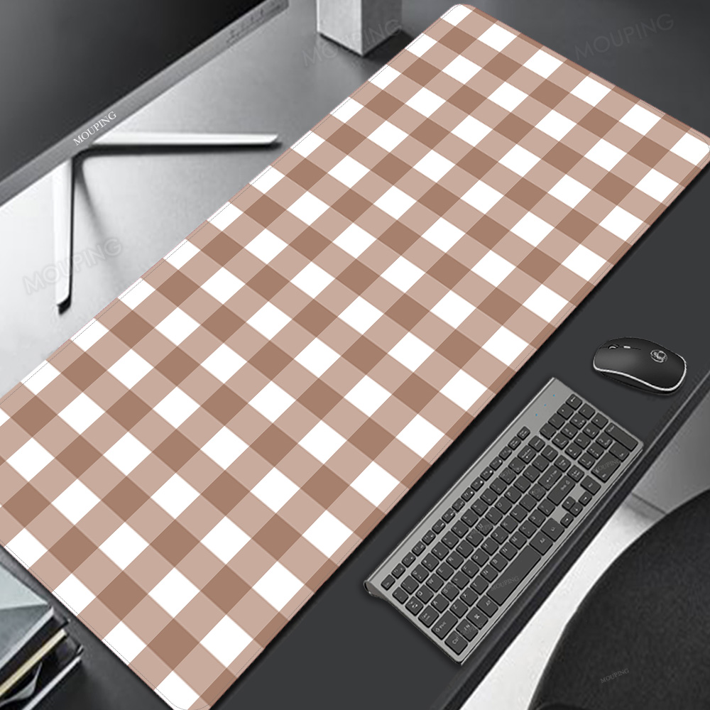 Pink Lattice Mouse Pad Kawaii  - Gaming Keyboard And Mouse Combo 리뷰 및 가격