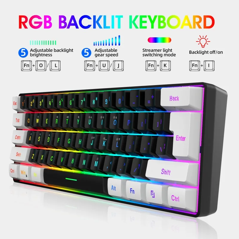 Keyboard and Mouse 60% Compute - Gaming Keyboard Mouse Combo 리뷰 및 가격