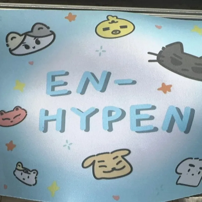 ENHYPENS Graffiti Cartoon Merc - Gaming Keyboard And Mouse 리뷰 및 가격