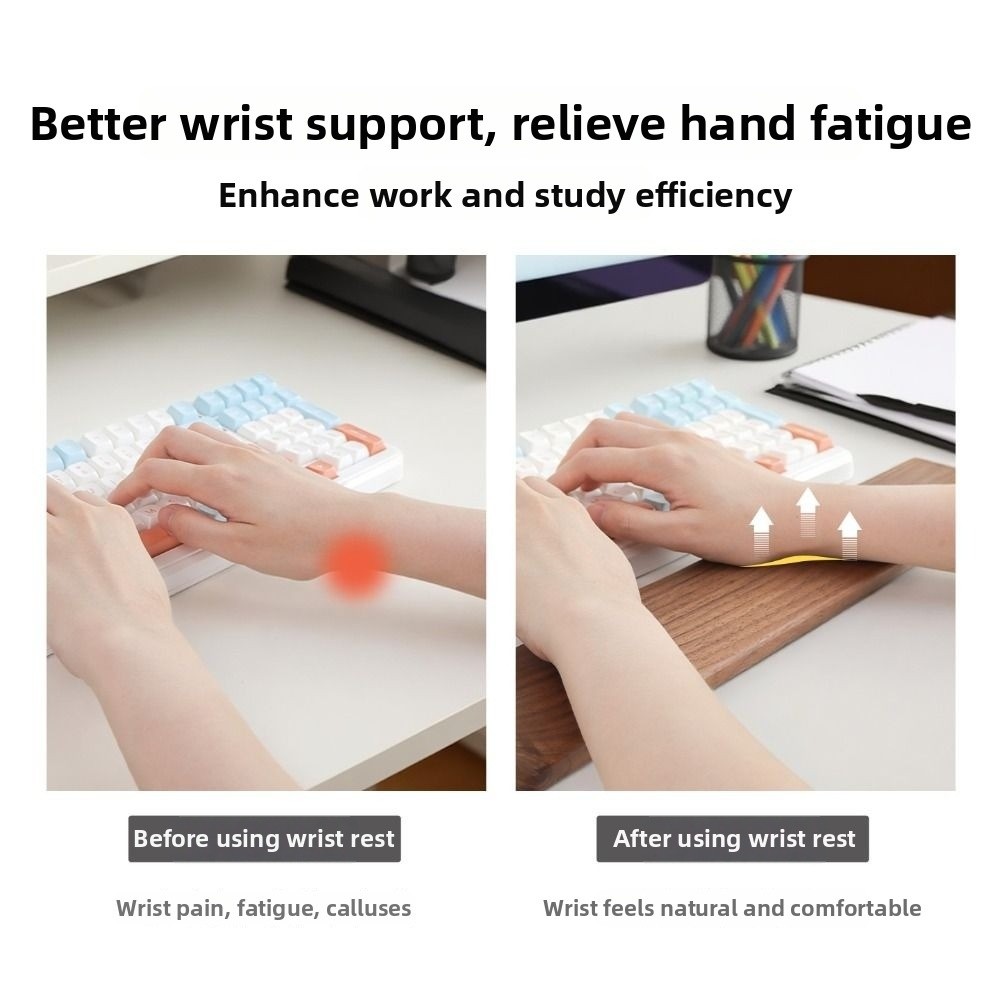 Wooden Keyboard Wrist Rest Erg - Wrist Rest Wood 리뷰 및 가격