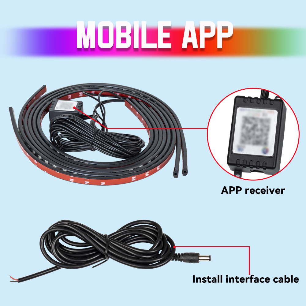 Car Underglow Flexible LED Str - Rgb Underglow Strip 리뷰 및 가격