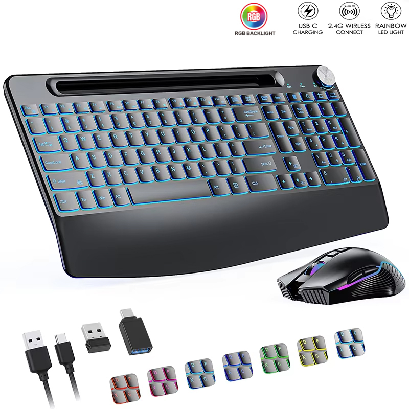 2.4G&Type-C Wireless Keyboard  - Gaming Keyboard Mouse Combo 리뷰 및 가격