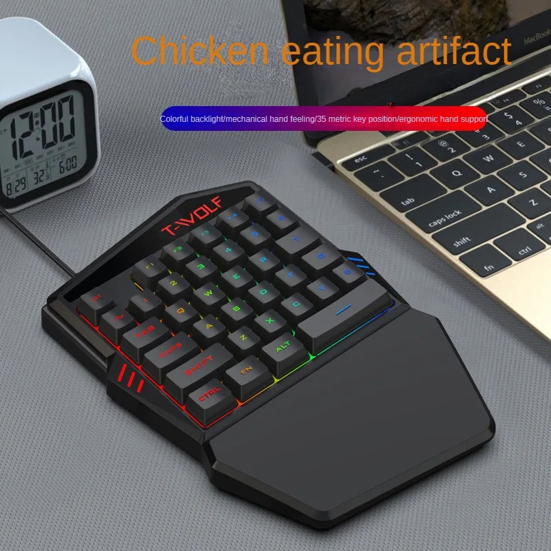T-WOLF TF900 One Handed Keyboa - Gaming Keyboard Mobile 리뷰 및 가격