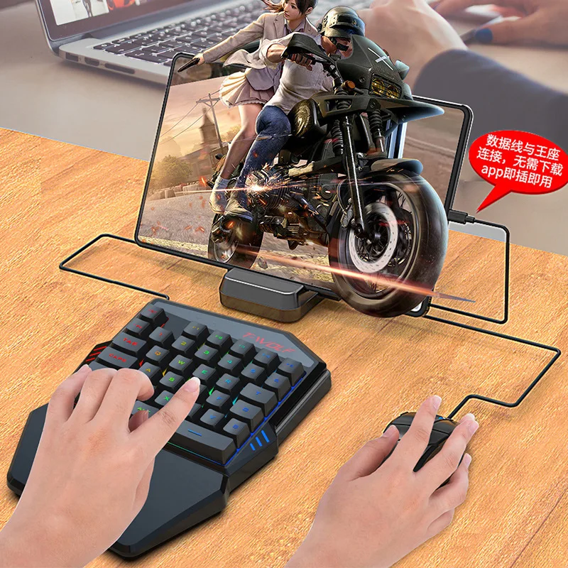 T-WOLF TF900 One Handed Keyboa - Gaming Keyboard Mobile 리뷰 및 가격