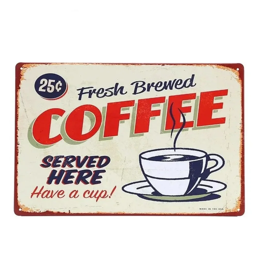 Plaque Metal Signs Drink Coffe - Brass Weight Plate 리뷰 및 가격