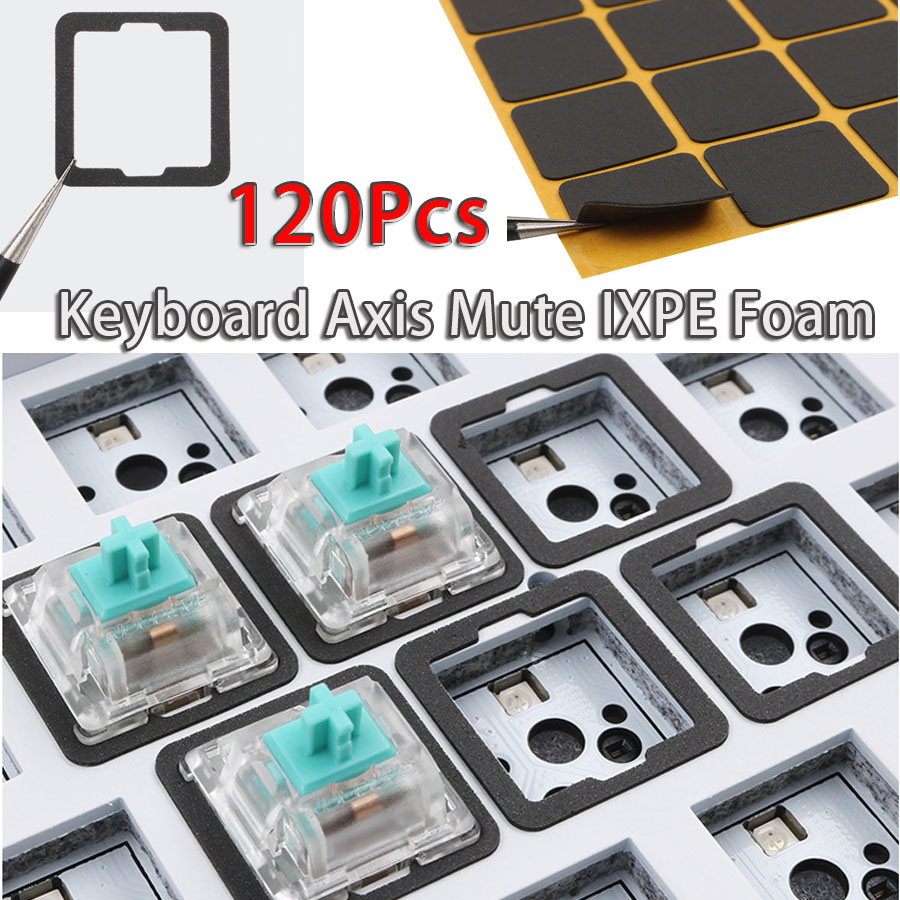 120PCS DIY Keyboard Inter-Axis - Foam Dampener Sheet 리뷰 및 가격