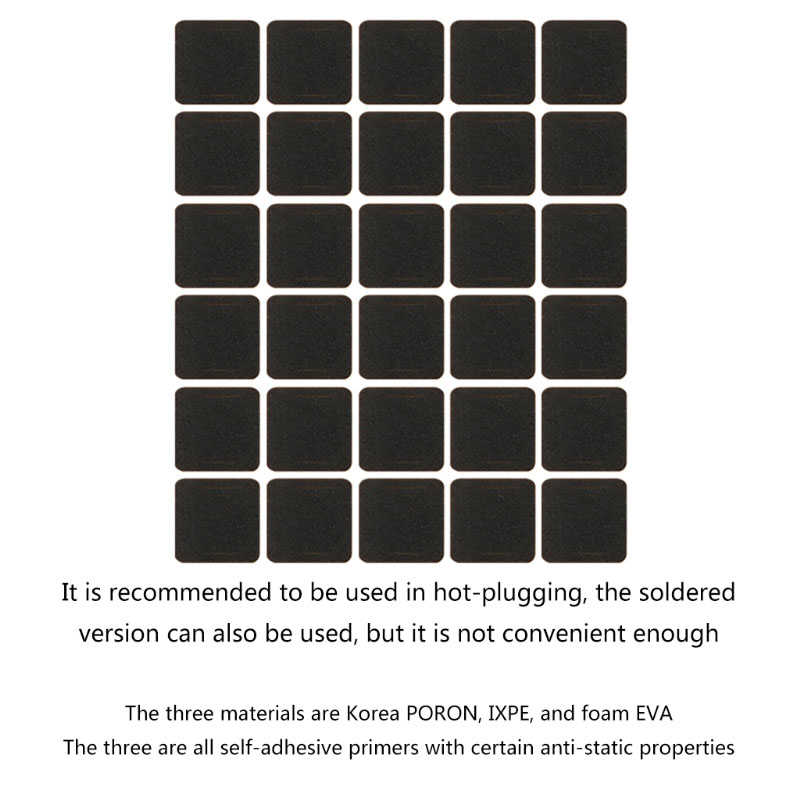 120PCS DIY Keyboard Inter-Axis - Foam Dampener Sheet 리뷰 및 가격