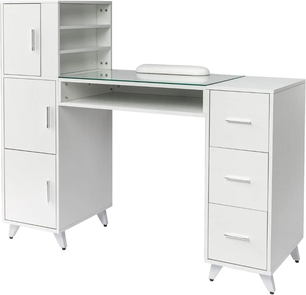 Manicure Table Nail Desk for N - Wrist Rest Wood 리뷰 및 가격
