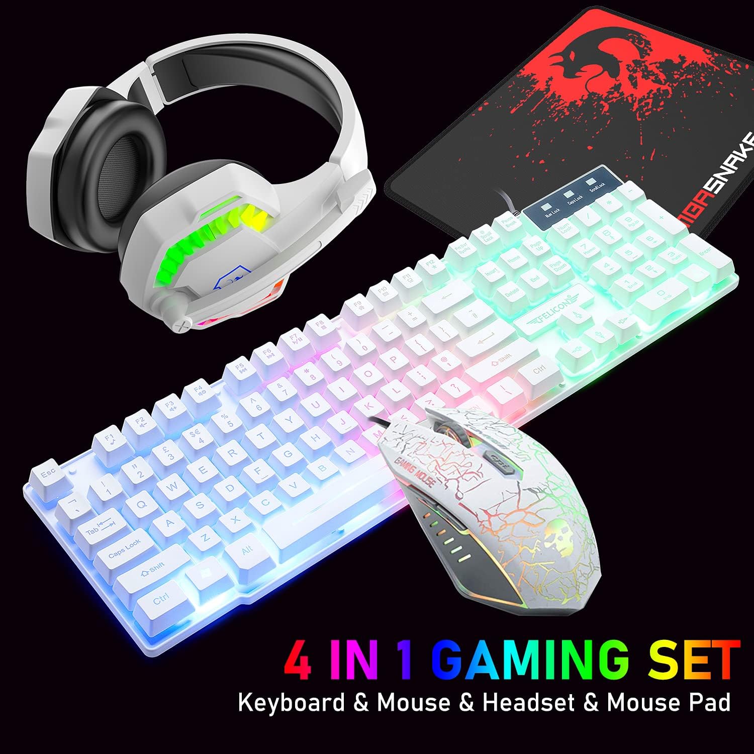 MAMBASNAKE T11 UK 100% Gaming  - Gaming Keyboard Mouse Combo 리뷰 및 가격