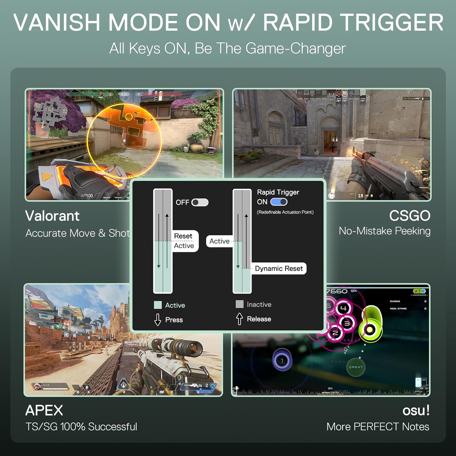 Redragon K585 HE Rapid Trigger - Gaming Keyboard Mobile 리뷰 및 가격