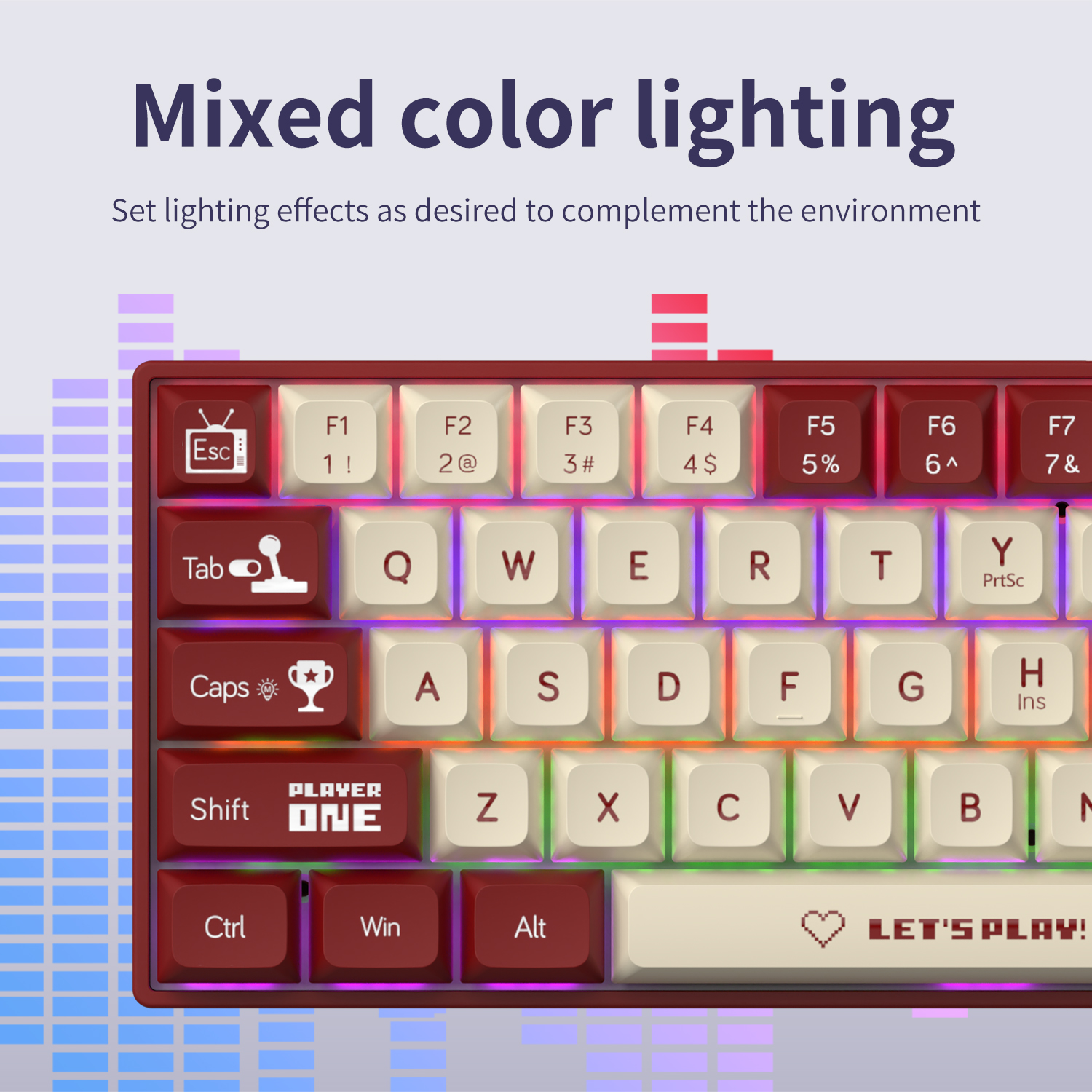 AJAZZ AK680 65% Wired Gaming M - Gaming Keyboard Thocky 리뷰 및 가격