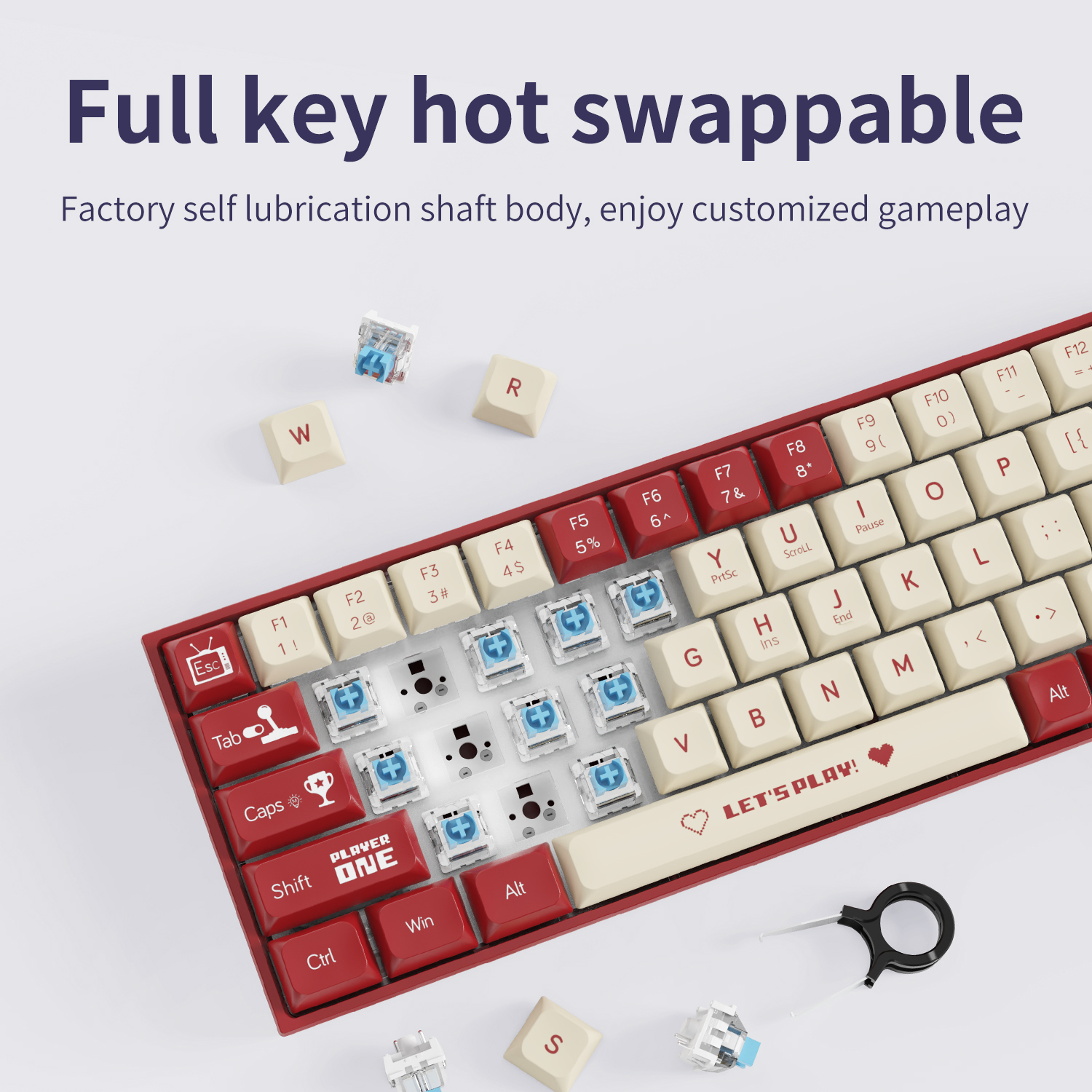 AJAZZ AK680 65% Wired Gaming M - Gaming Keyboard Thocky 리뷰 및 가격
