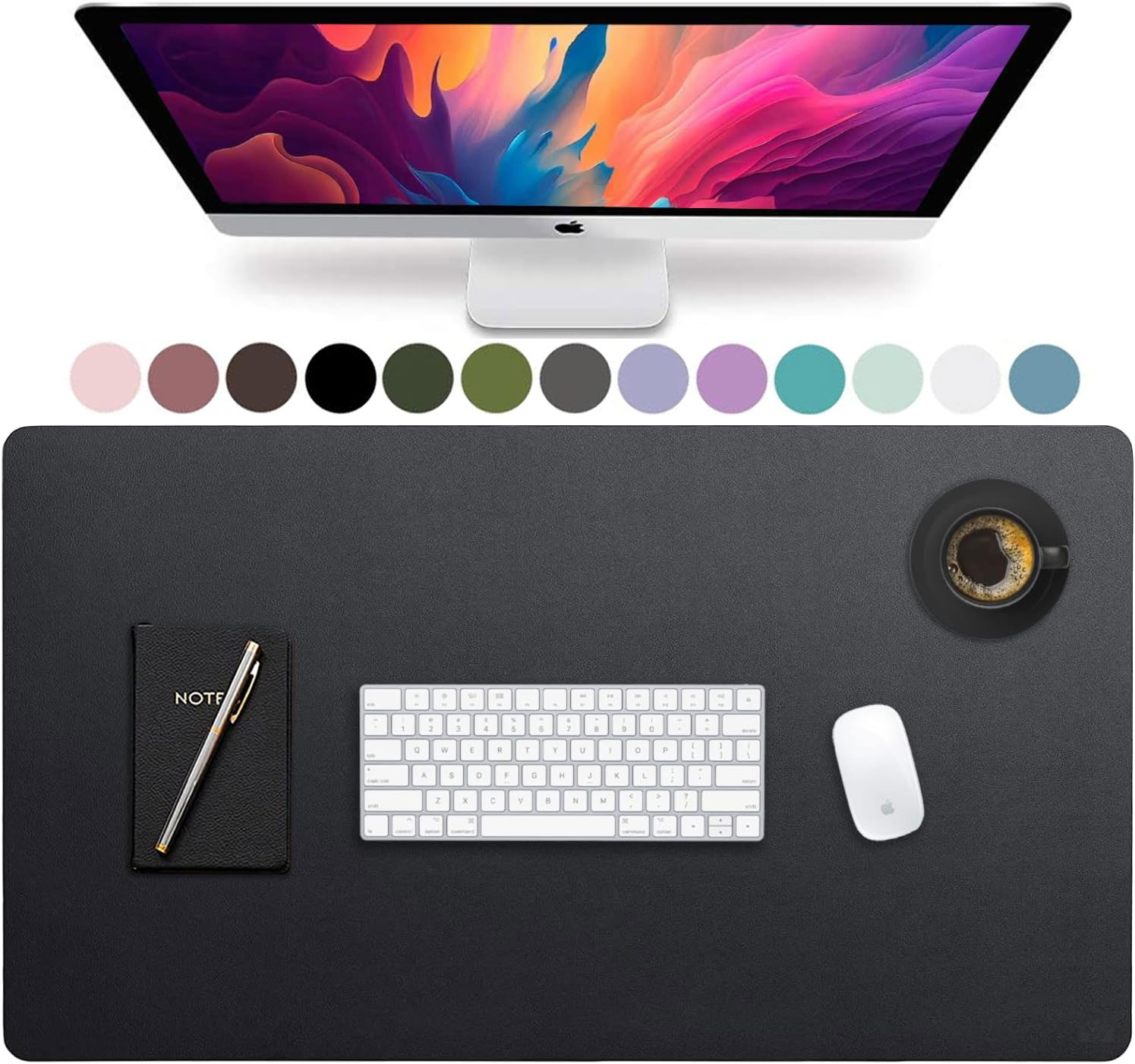 Large Size Leather Desk Pad,Of - Gaming Keyboard And Mouse 리뷰 및 가격
