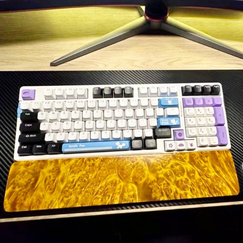 Natural Solid Wood Keyboard Pl - Wrist Rest Wood 리뷰 및 가격