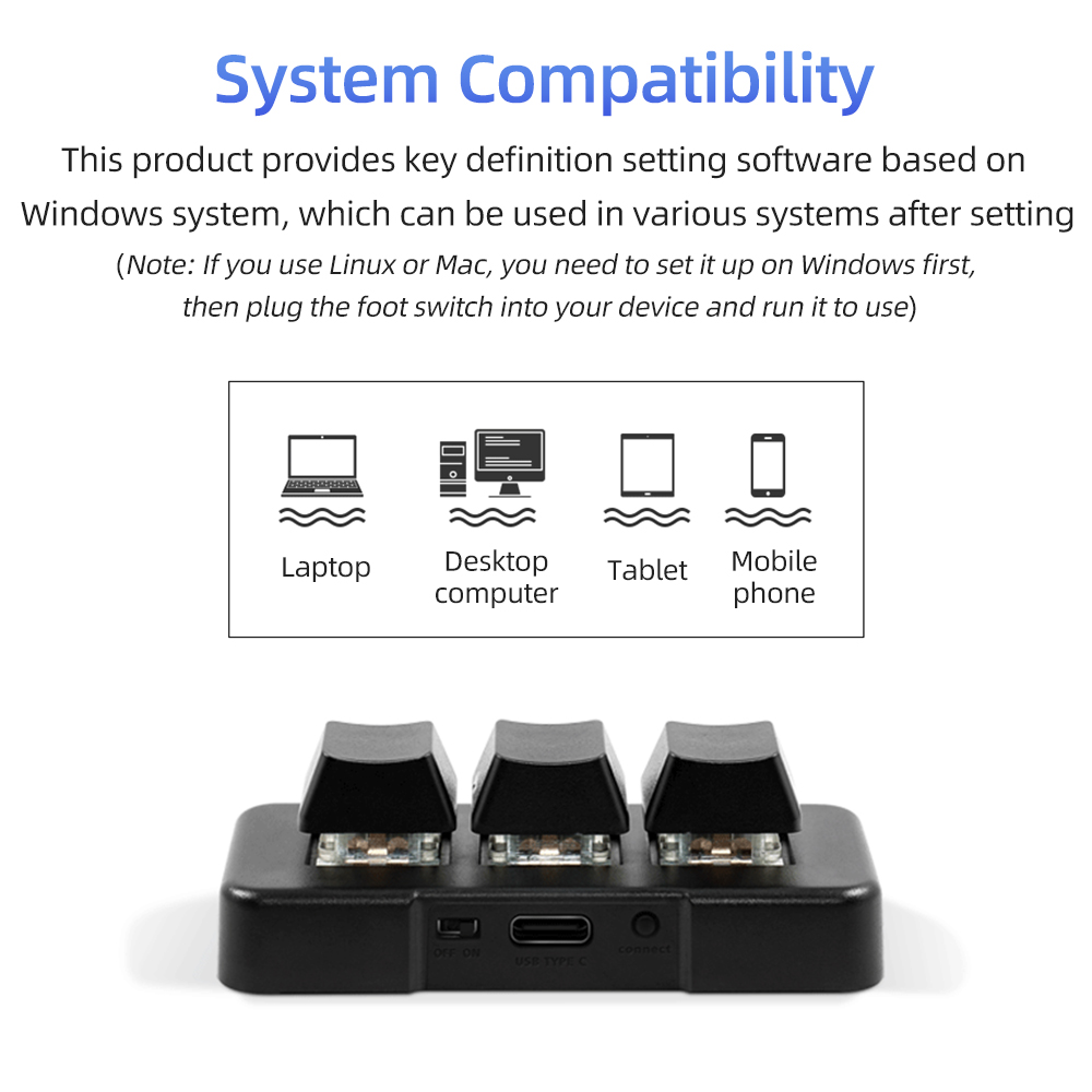 MK321-Pro Small Keyboard 3-key - Gaming Keyboard Mobile 리뷰 및 가격