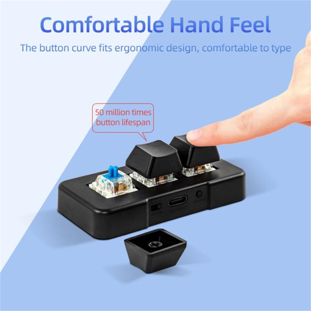 MK321-Pro Small Keyboard 3-key - Gaming Keyboard Mobile 리뷰 및 가격
