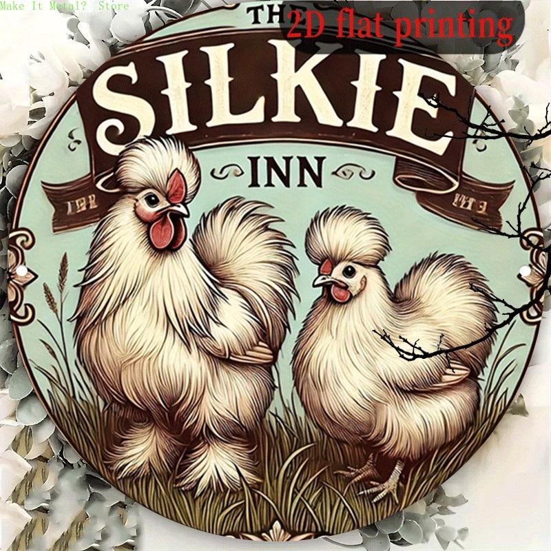 Vintage The Silkie Inn Round T - Brass Weight Plate 리뷰 및 가격