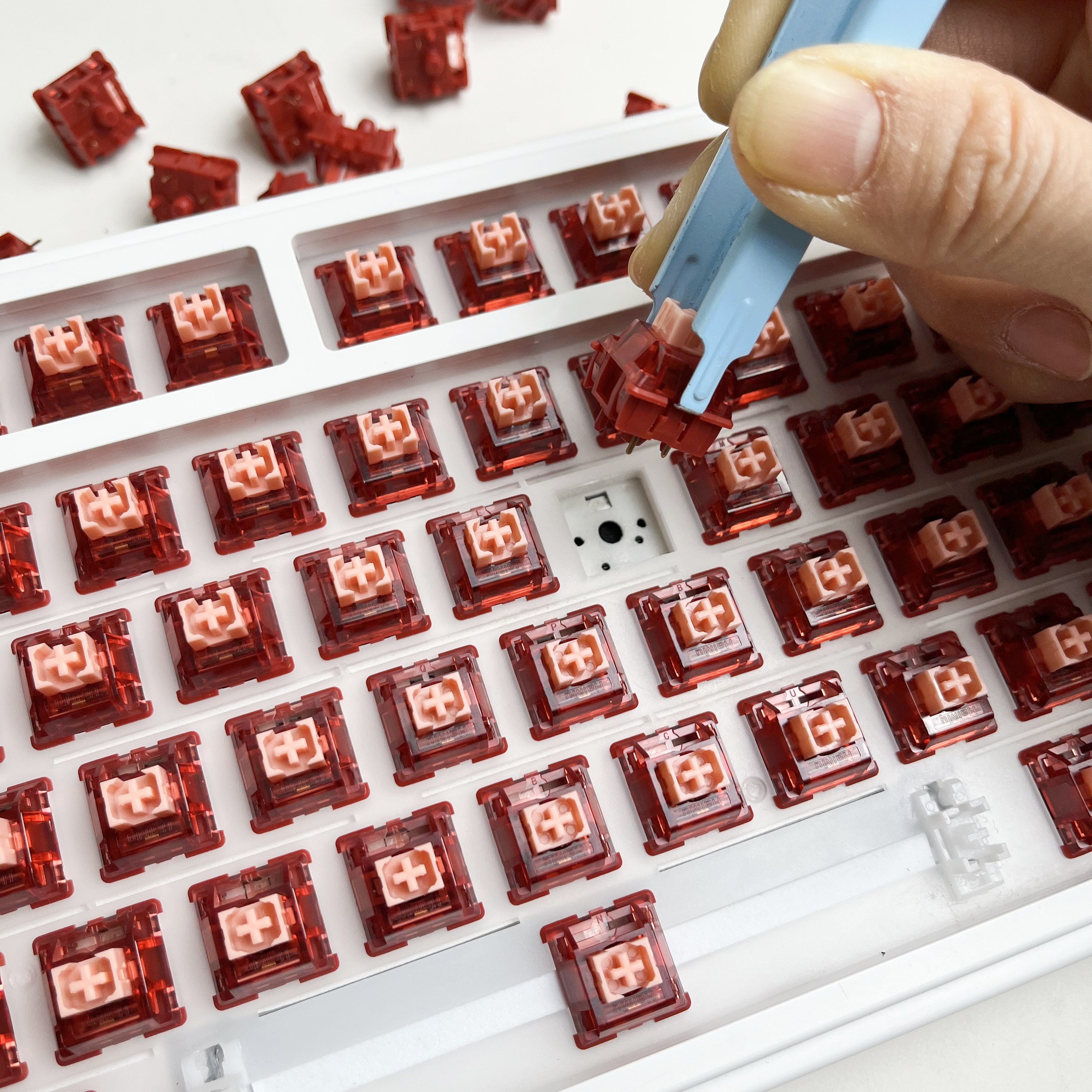 Haimu Heartbeat Switch Linear  - Gaming Keyboard Hot Swappable 리뷰 및 가격