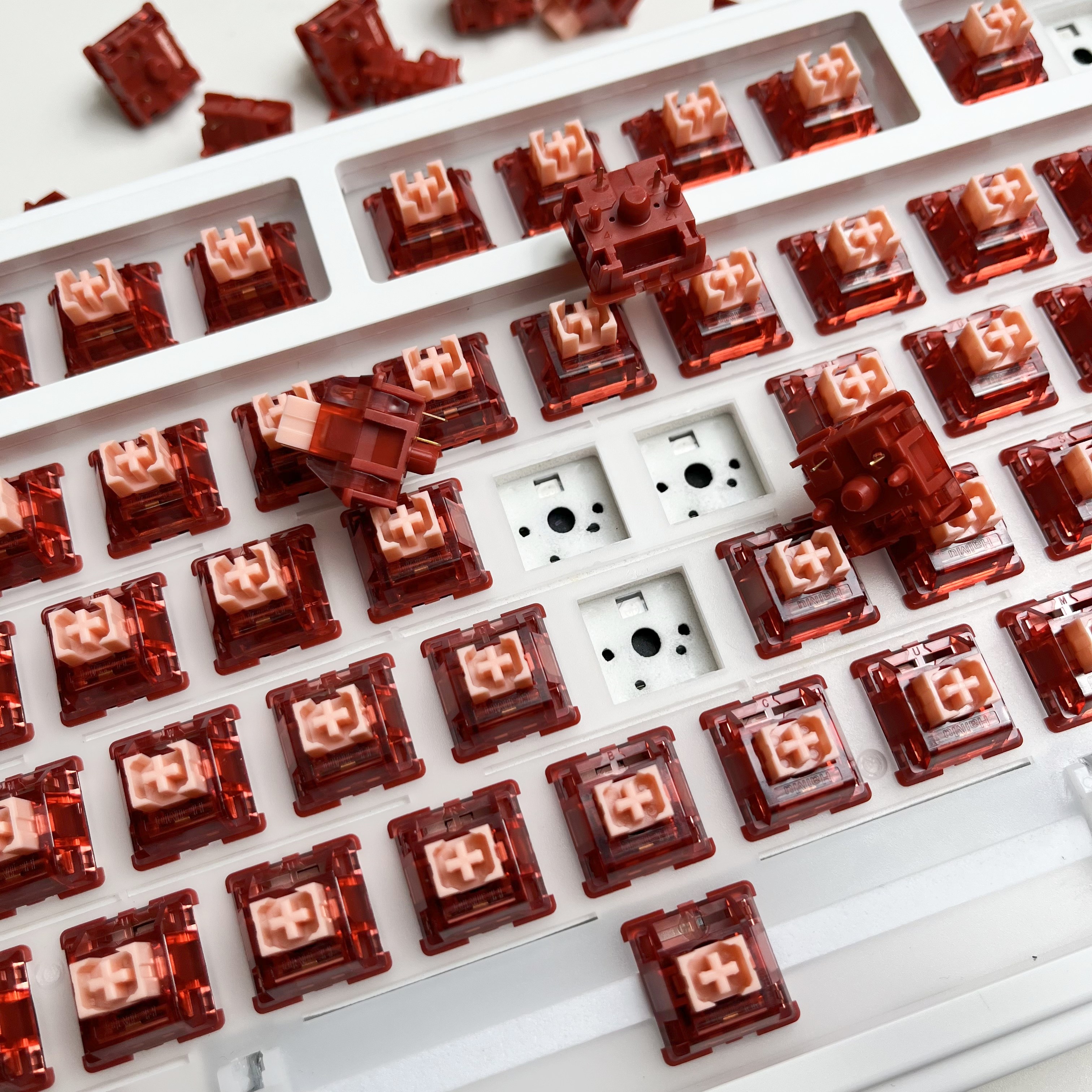 Haimu Heartbeat Switch Linear  - Gaming Keyboard Hot Swappable 리뷰 및 가격