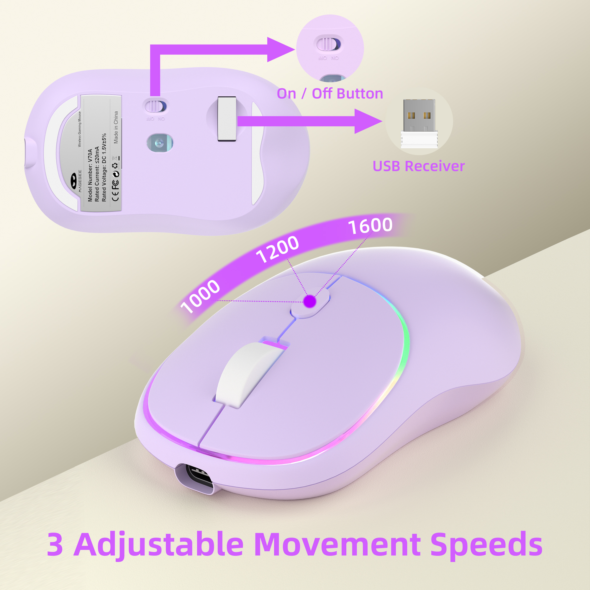 MageGee V550 Wireless Gaming K - Gaming Keyboard And Mouse Set 리뷰 및 가격