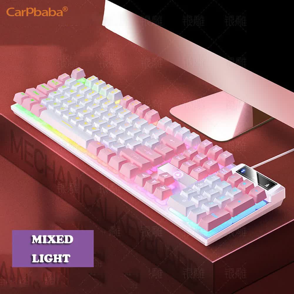 Carpbaba K500 104 Key USB Wire - Gaming Keyboard Mobile 리뷰 및 가격