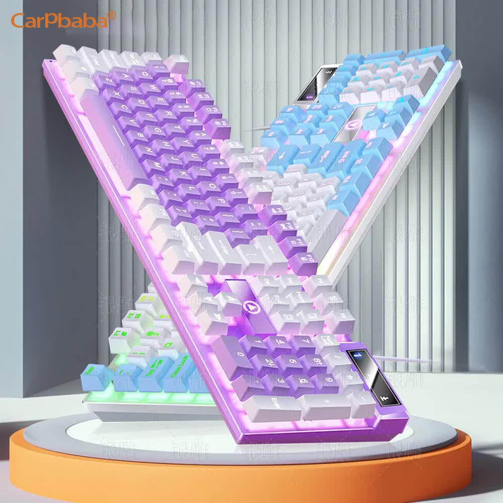 Carpbaba K500 104 Key USB Wire - Gaming Keyboard Mobile 리뷰 및 가격