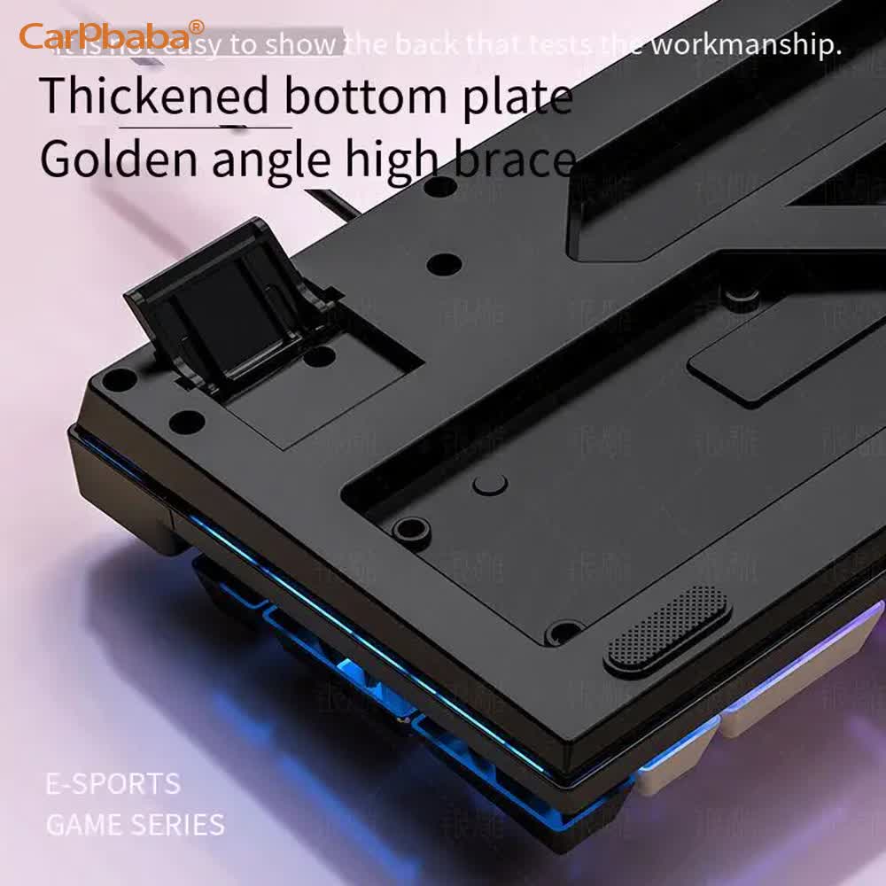 Carpbaba K500 104 Key USB Wire - Gaming Keyboard Mobile 리뷰 및 가격