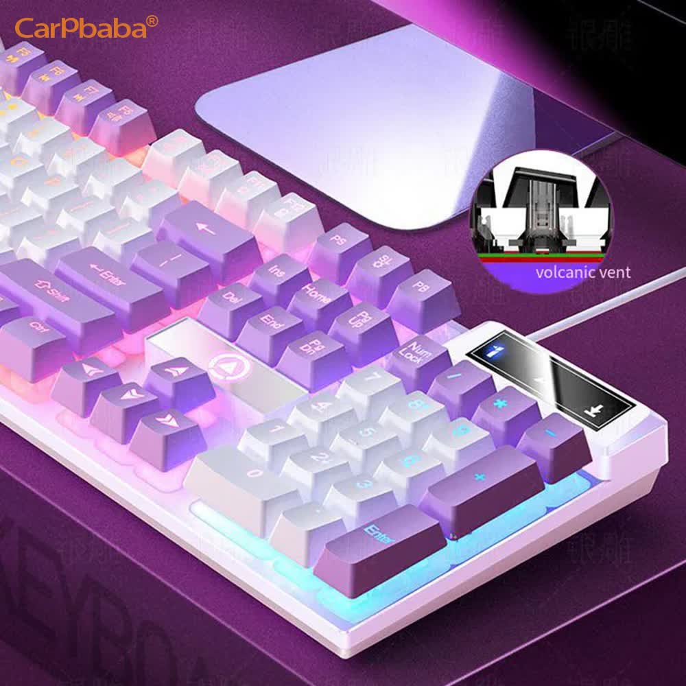 Carpbaba K500 104 Key USB Wire - Gaming Keyboard Mobile 리뷰 및 가격