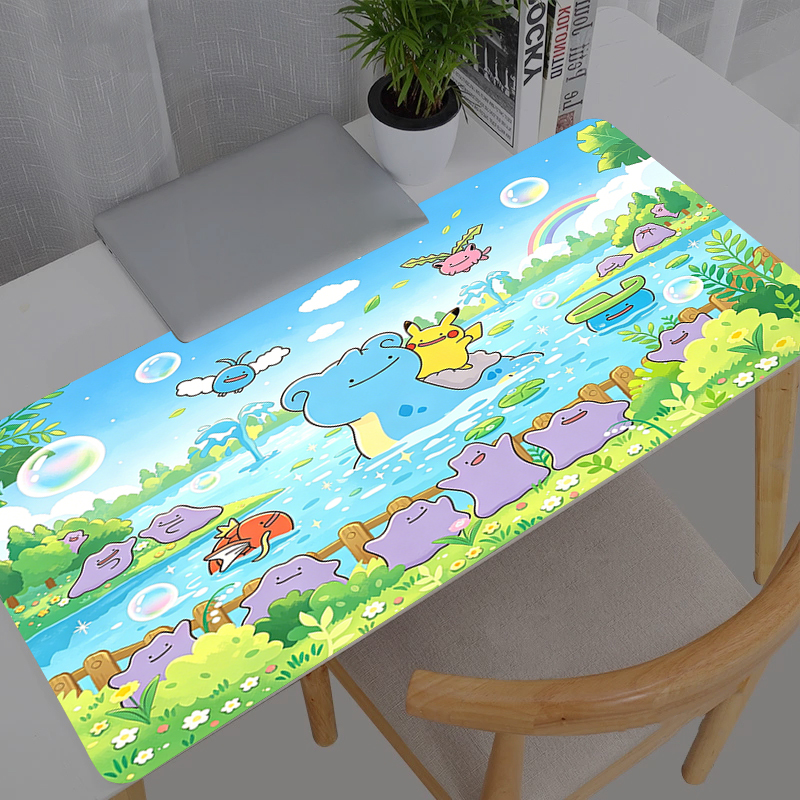 Mouse Pad Pokemon Pikachu Anim - Gaming Keyboard High Ground 리뷰 및 가격