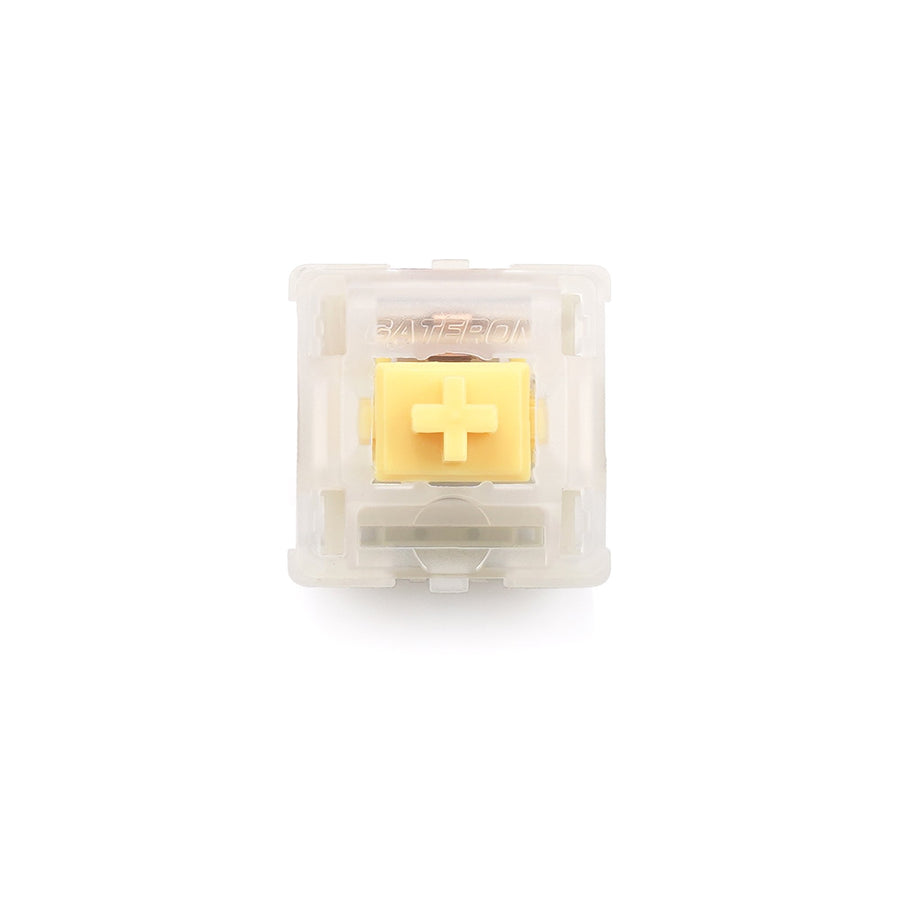 GATERON CAP Milky Yellow Linea - Gaming Keyboard Ergo 리뷰 및 가격