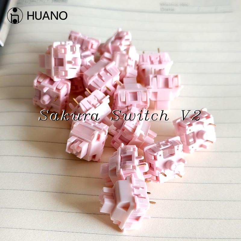 HUANO Sakura V2 Switch 5-Pins  - Gaming Keyboard Hot Swappable 리뷰 및 가격