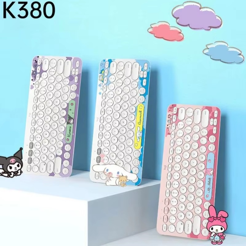 Logitech K380 Sanrio Cinnamoro - Gaming Keyboard And Mouse Combo Wireless 리뷰 및 가격