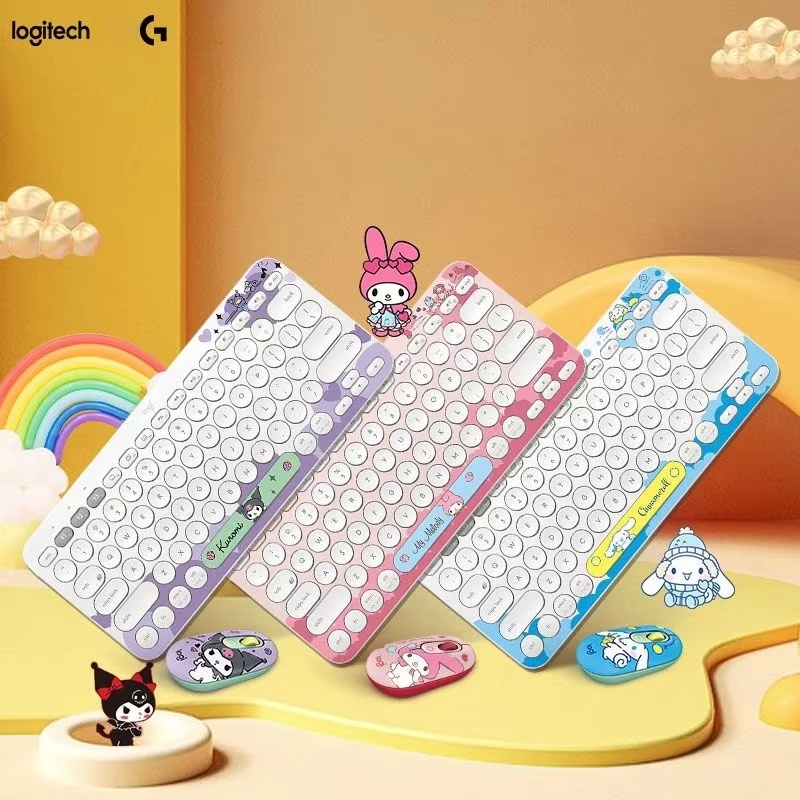 Logitech K380 Sanrio Cinnamoro - Gaming Keyboard And Mouse Combo Wireless 리뷰 및 가격