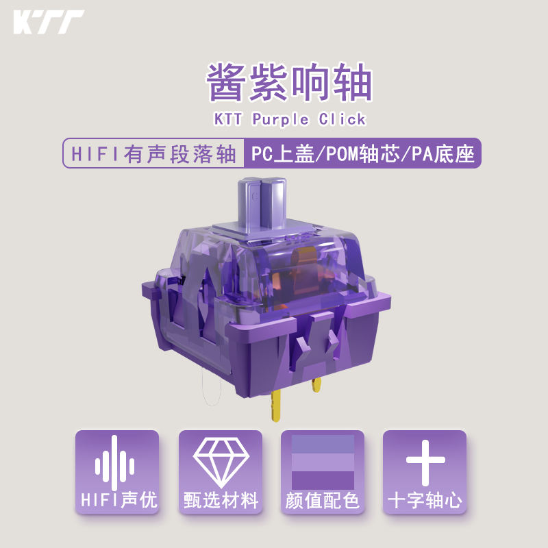 KTT Purple Click Switch 40g Pr - Keyboard Lube Kit 리뷰 및 가격