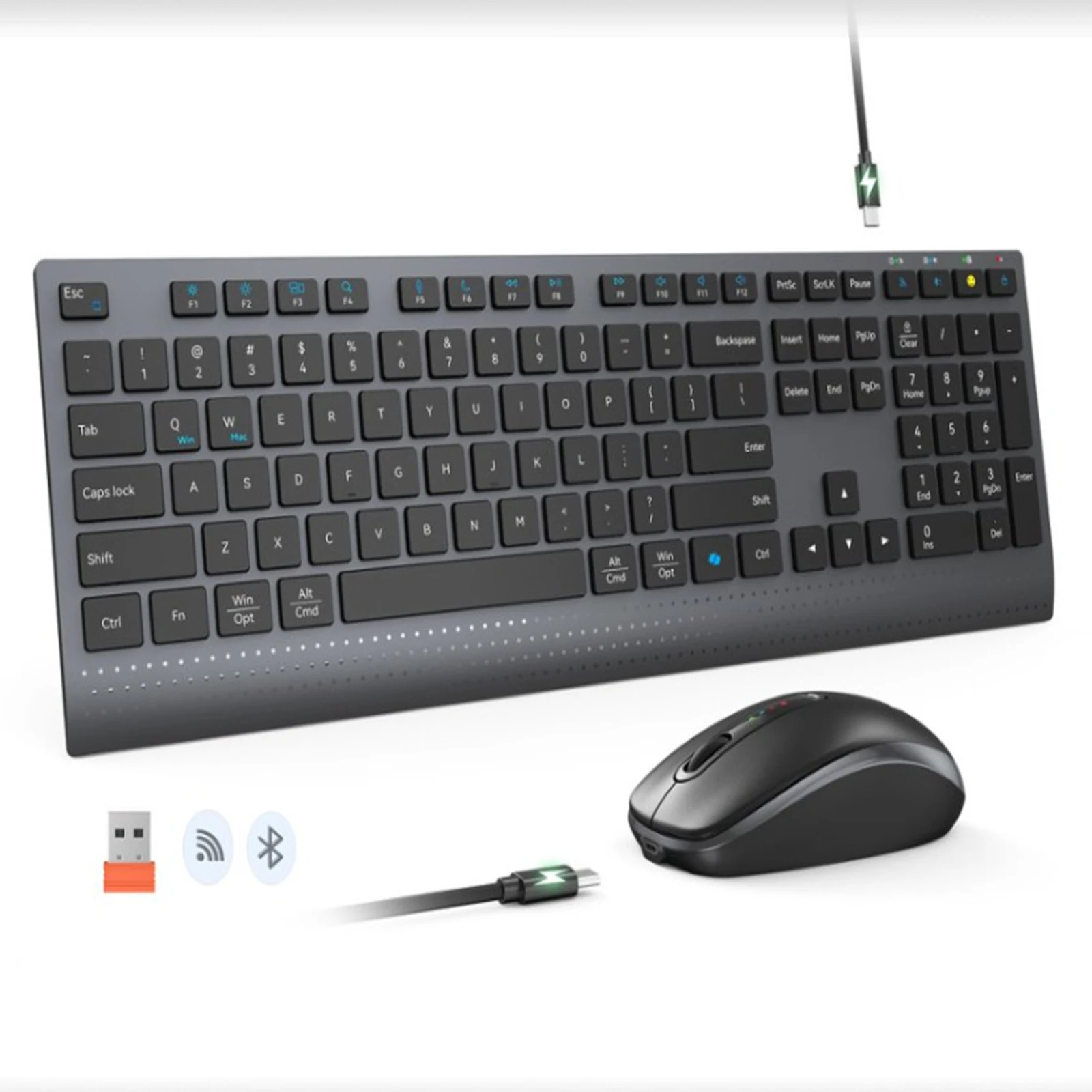 2.4G Bluetooth Dual-mode Wirel - Gaming Keyboard And Mouse Combo Wireless 리뷰 및 가격