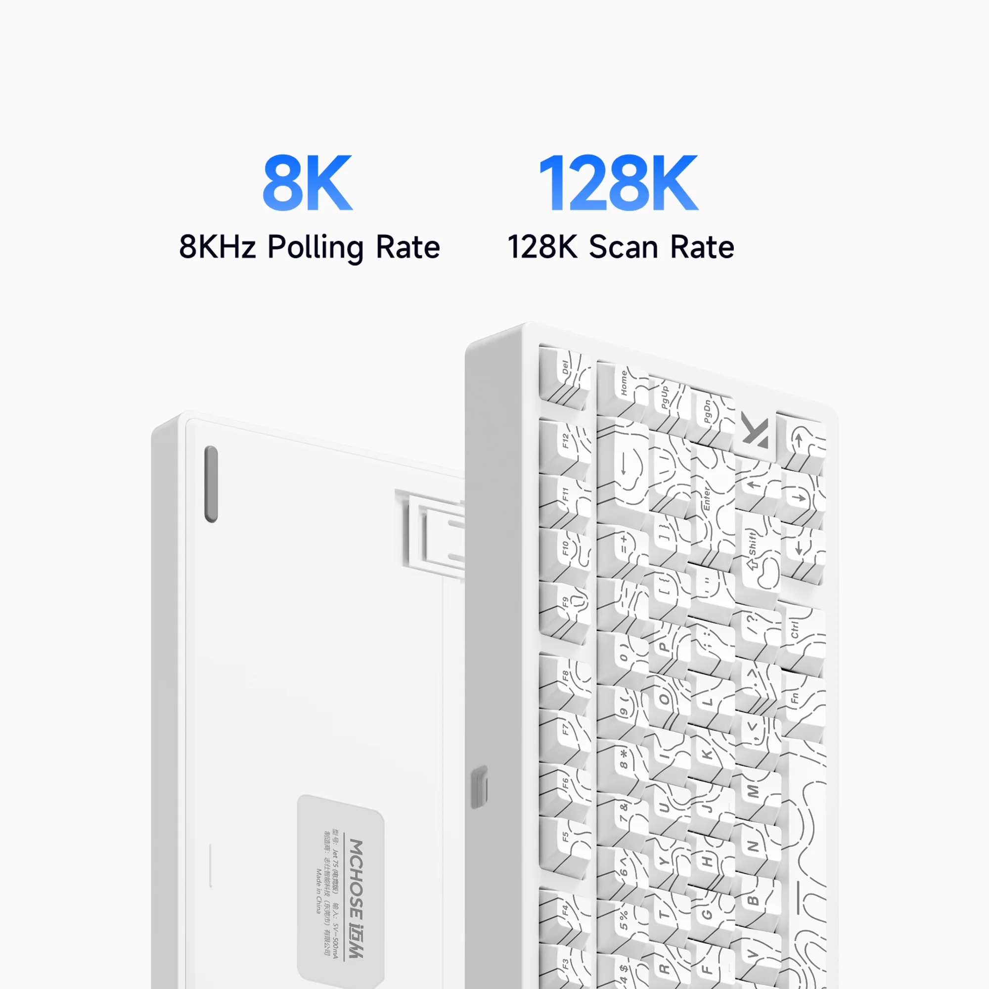 MCHOSE Jet 75 Magnetic Switch  - Gaming Keyboard Thocky 리뷰 및 가격