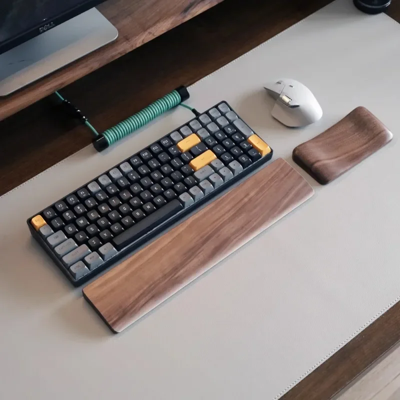 Walnut Wood Palm Rest Mechanic - Wrist Rest Wood 리뷰 및 가격