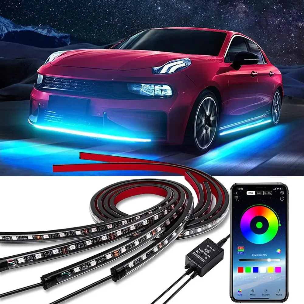 Neon LED RGB Car Underglow Bot - Rgb Underglow Strip 리뷰 및 가격