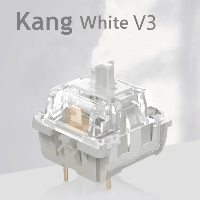 Kang White V3 Linear Switch 3P - Gaming Keyboard Hot Swappable 리뷰 및 가격
