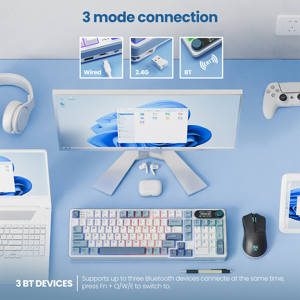 RK ROYAL KLUDGE S98 Mechanical - Gaming Keyboard Thocky 리뷰 및 가격