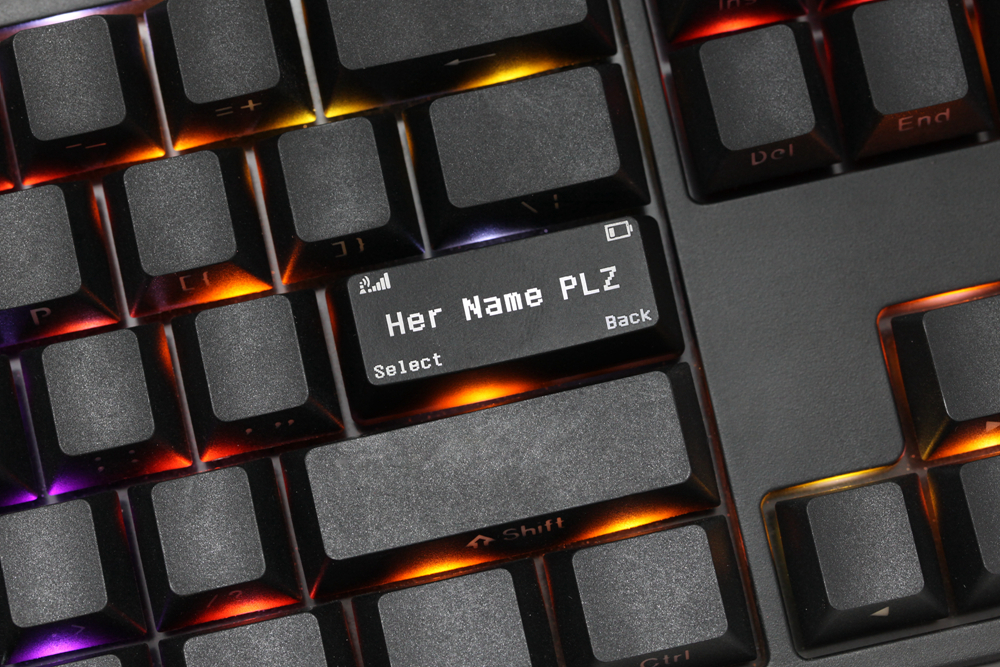 Novelty Shine Through Keycaps  - Gaming Keyboard Name 리뷰 및 가격