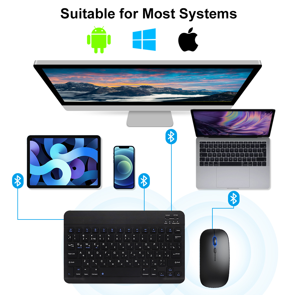 Bluetooth Keyboard and Mouse F - Gaming Keyboard Mouse Combo 리뷰 및 가격