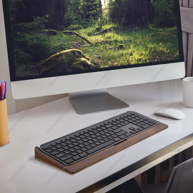 Solid Wood Keyboard Tray with  - Wrist Rest Wood 리뷰 및 가격